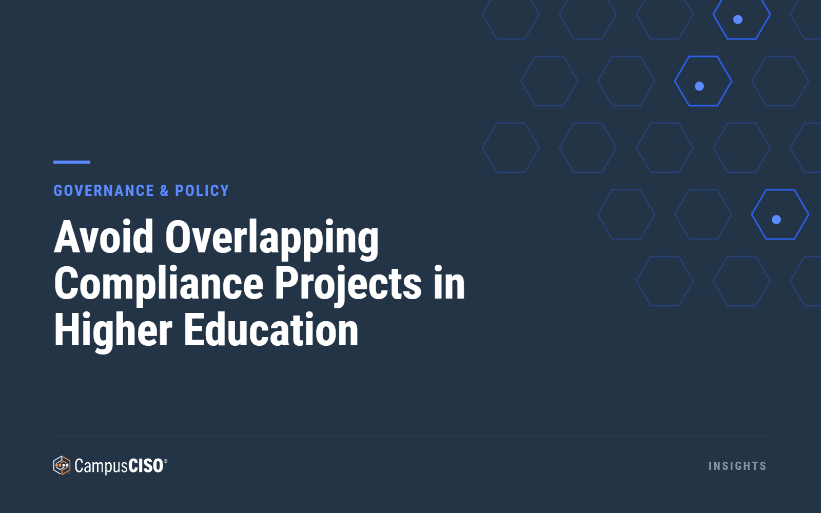Avoid Overlapping Compliance Projects in Higher Education — CampusCISO Insights