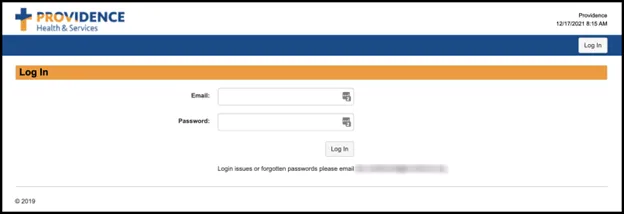 Providence transaction research application screenshot