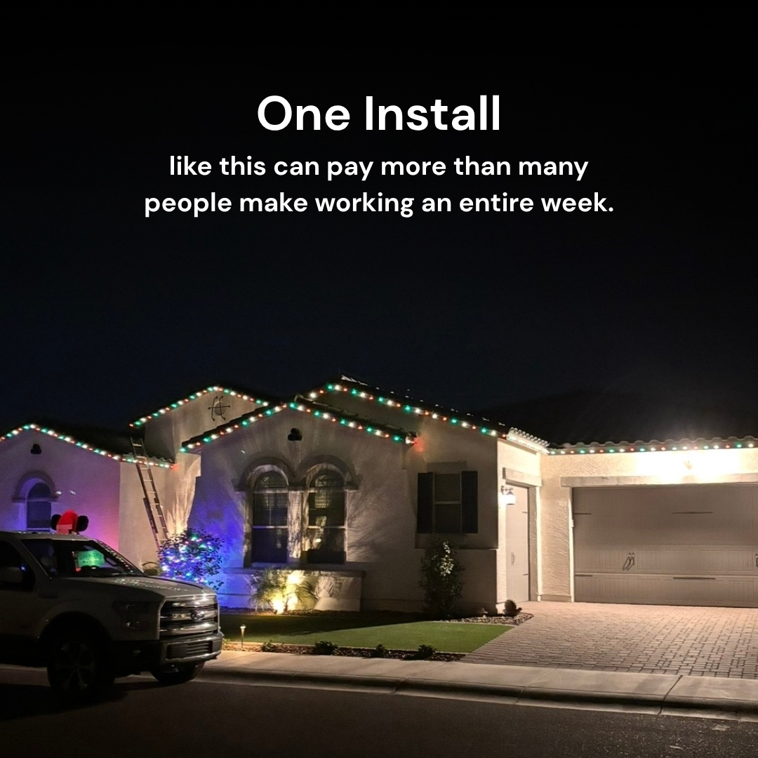 Holiday Lights University sharing real-world installation experience.