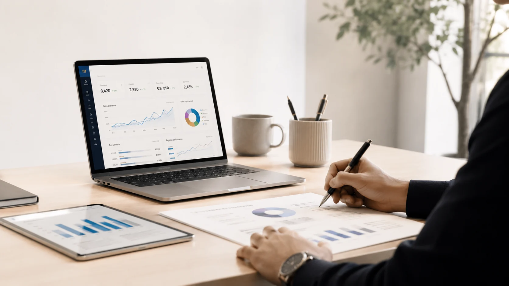 Marketplace reporting and e-commerce performance analytics