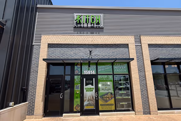 Exterior shot of the Lenexa Kitch location