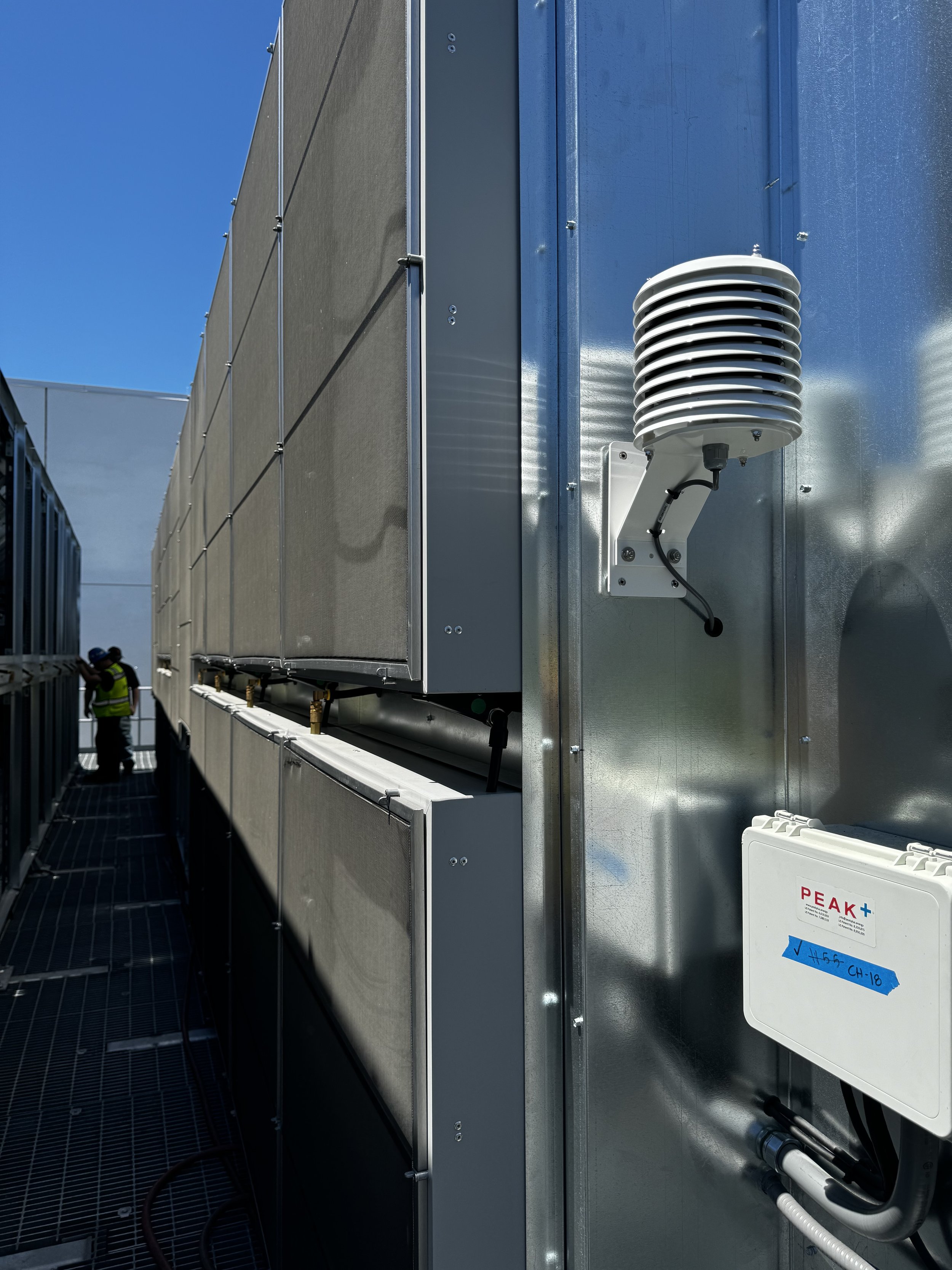 A Peak+ installation at a California data center