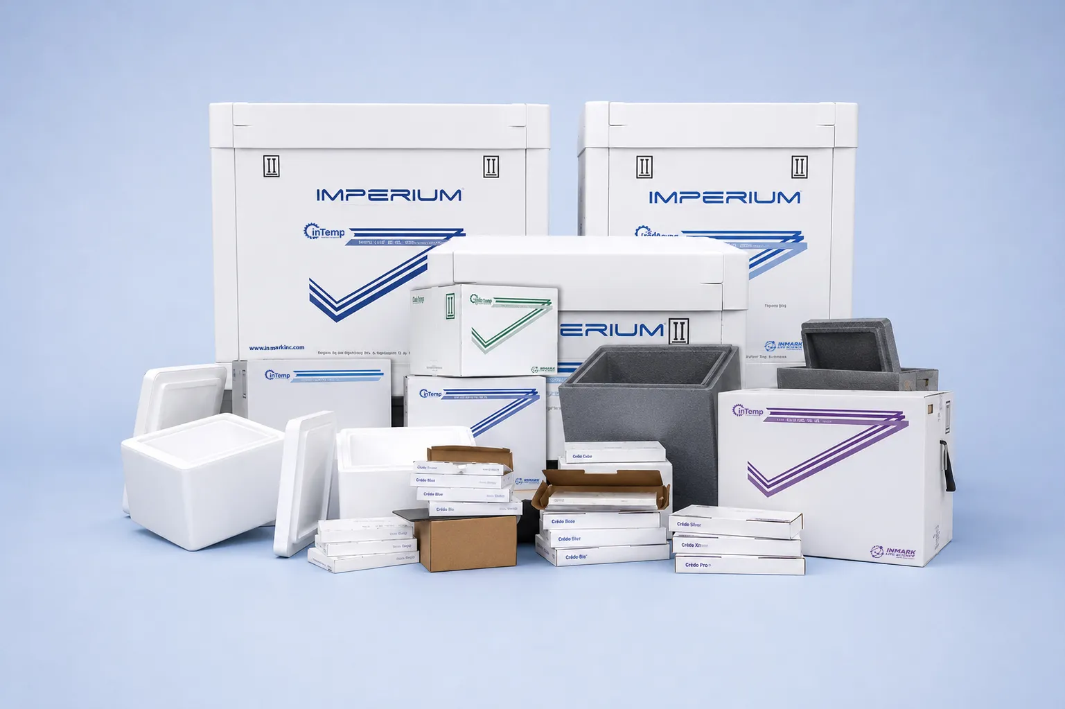 Inmark cold chain parcel and pallet shipper packaging systems