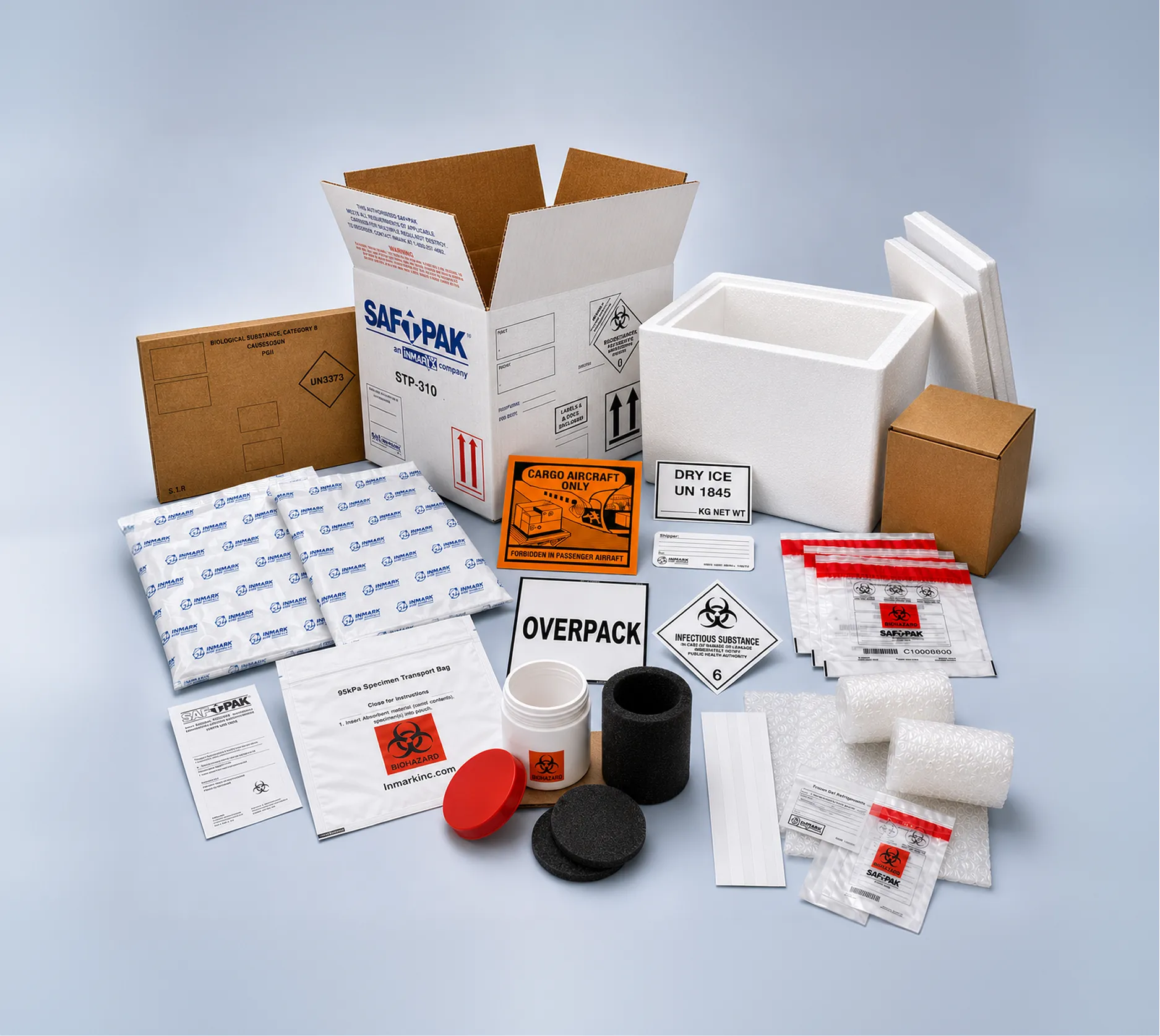 Inmark cold chain parcel and pallet shipper packaging systems