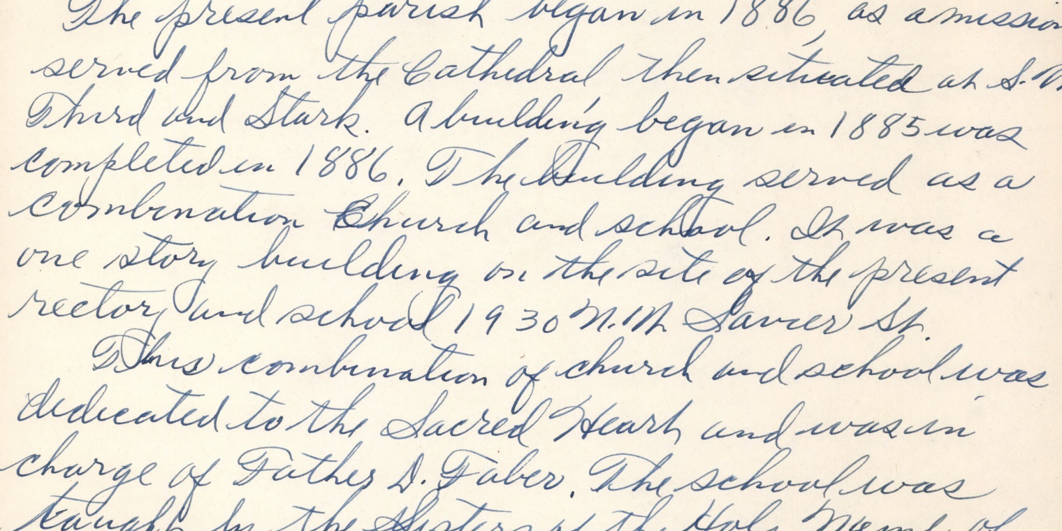 Parish Histories & Jubilees