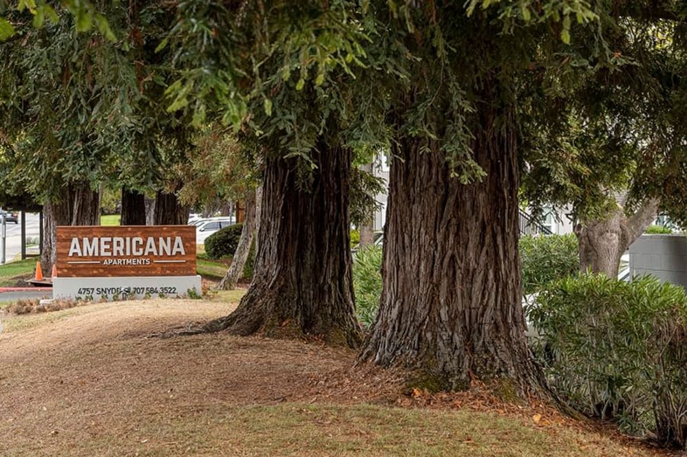 Monument sign
