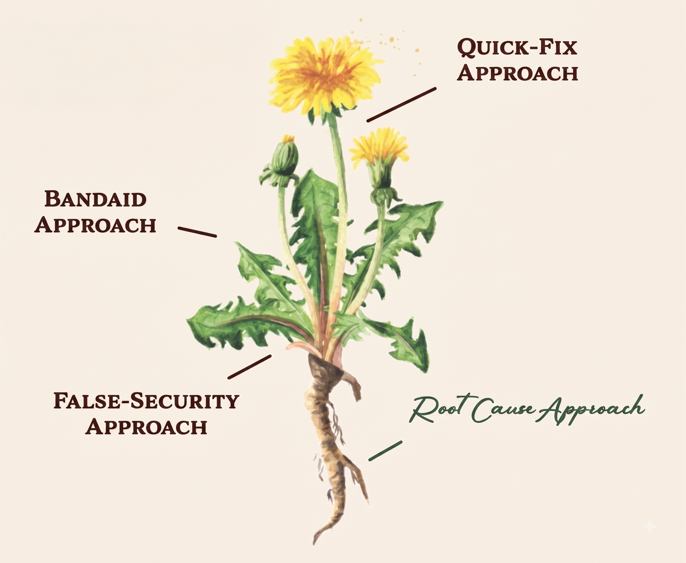 Root cause approach