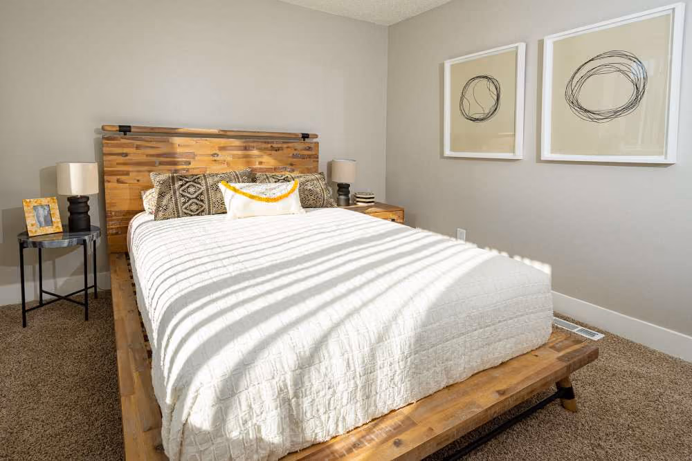 Bedroom with bed