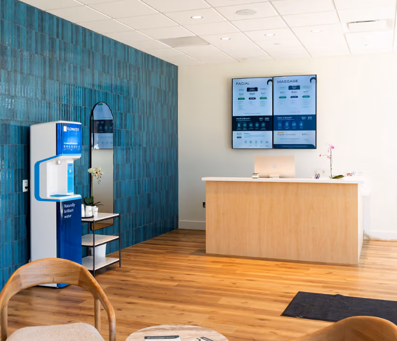 Inside a Mod Facial and Massage studio in DFW