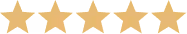 Rating of three full stars, one half star, and one empty star in gold and grey colors.