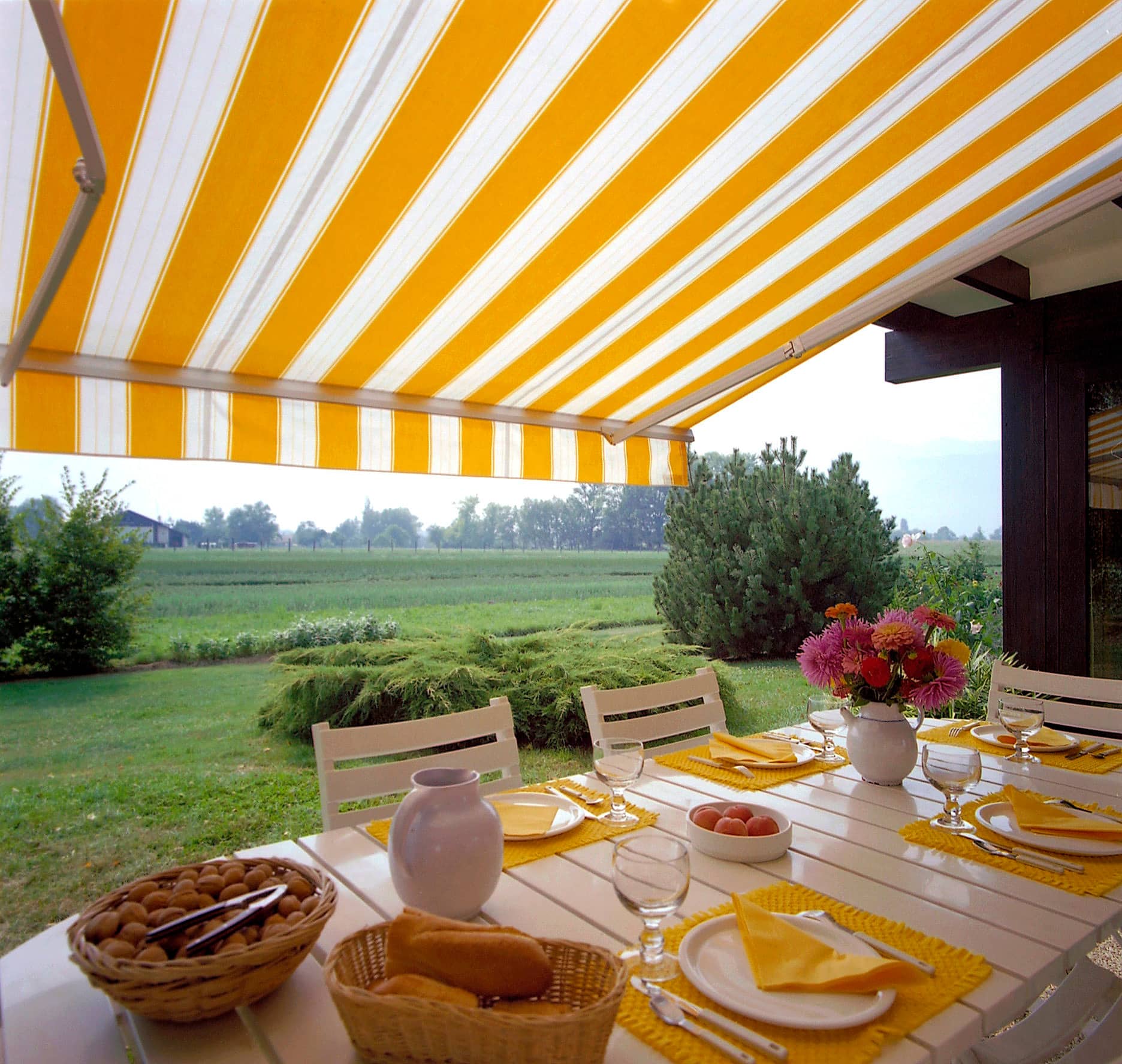 Store terrasse Grenoble - toile Dickson