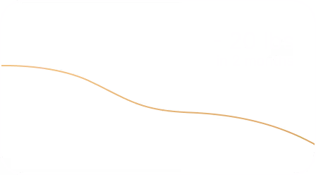 Line graph showing gradually declining values from 2020 to 2024 on a black background.