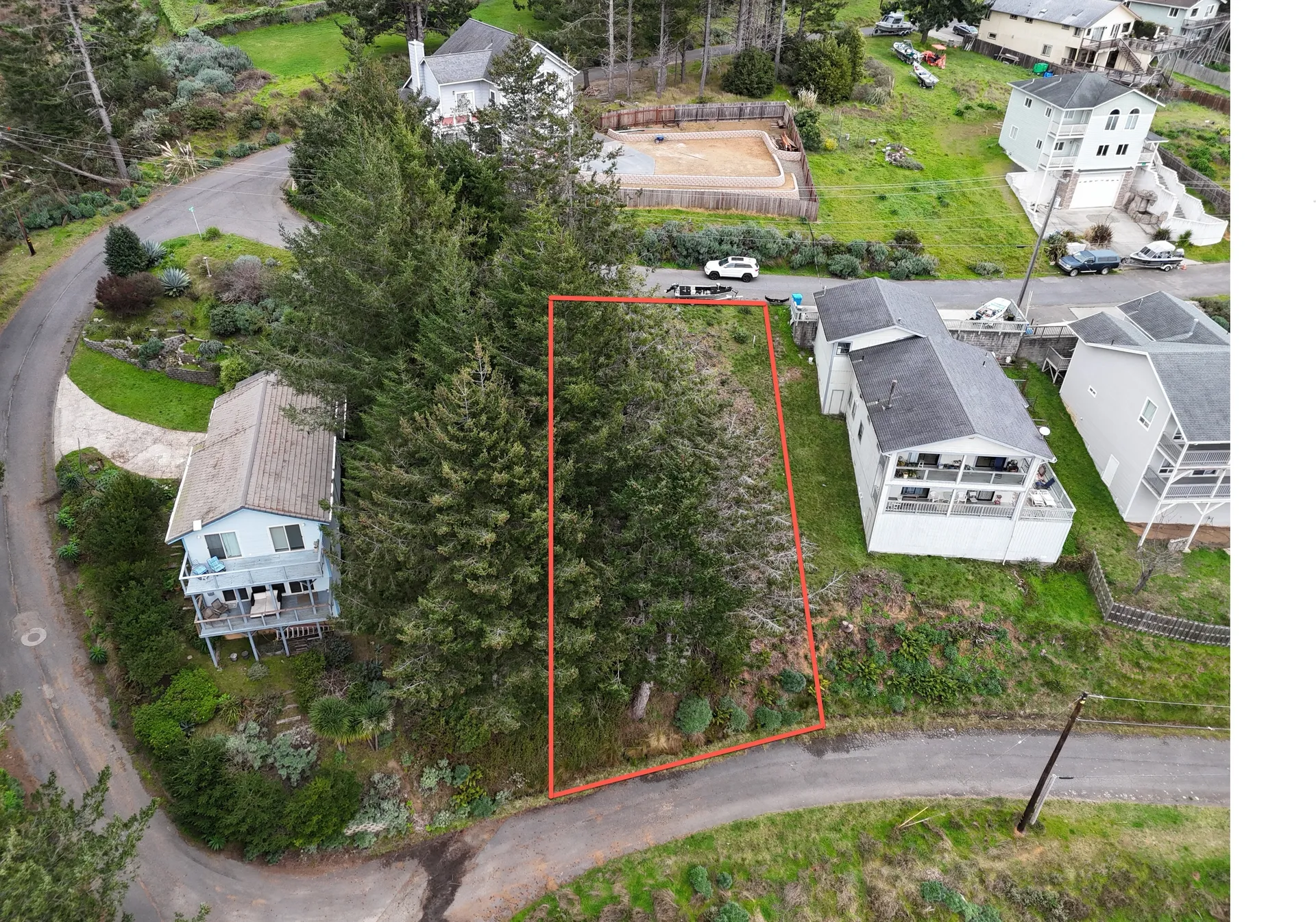 Coastal Lot in Shelter Cove CA