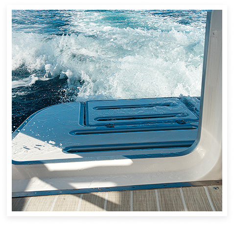 Yacht Side Deck