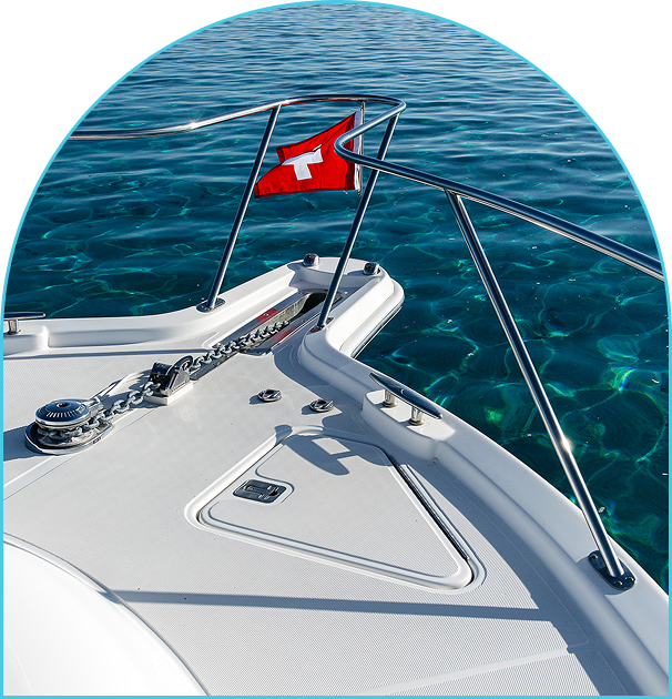 Yacht Forward Deck