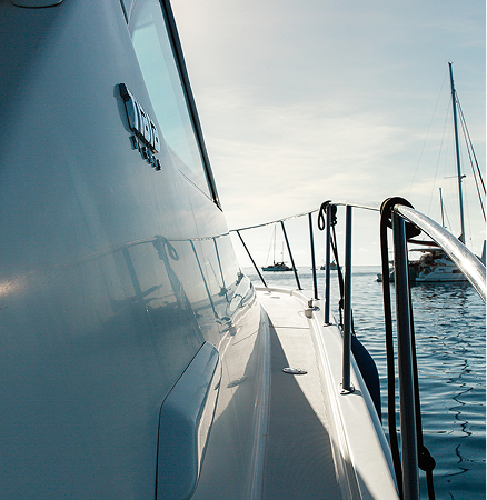 Yacht Side Deck