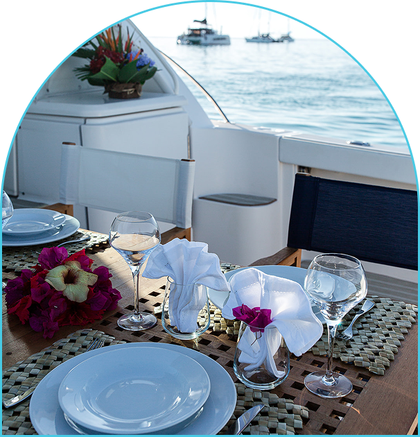 Private Yacht Dining