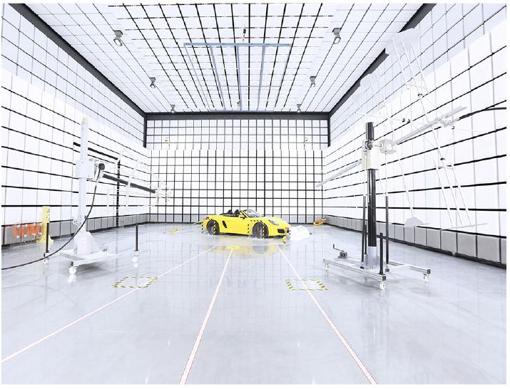 RF Technology 10m Semi-Anechoic Chamber Large Quiet Zone