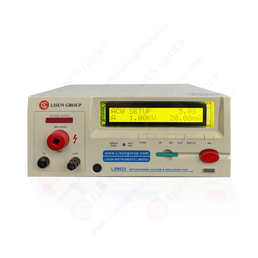 LS9923 — LISUN Withstanding Voltage & Insulation Tester