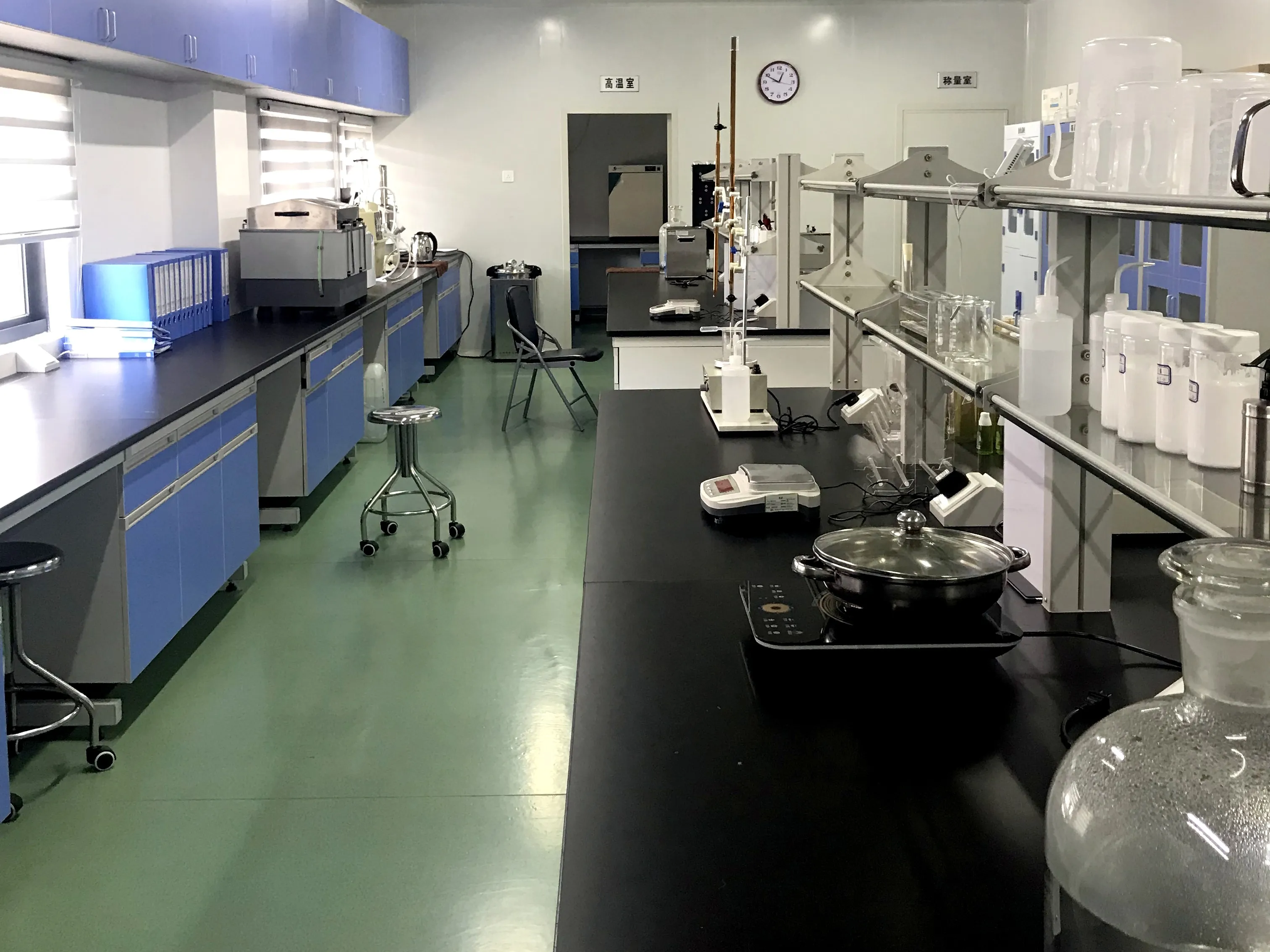 Quality control laboratory testing at Enrich Lab