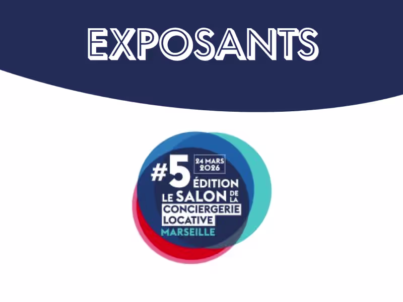 Cartel del 5.º Salon de la conciergerie locative, 24 de marzo de 2026 en Marsella