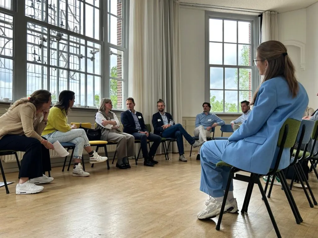 Werksessie waarin deelnemers hun afhankelijkheden in kaart brengen