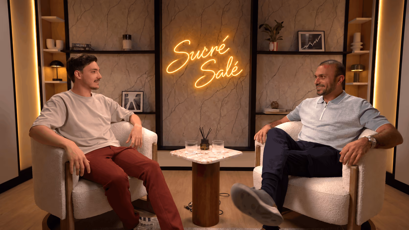 Photo du studio podcast