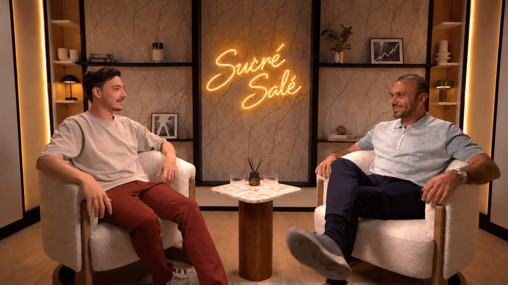 Photo du studio podcast