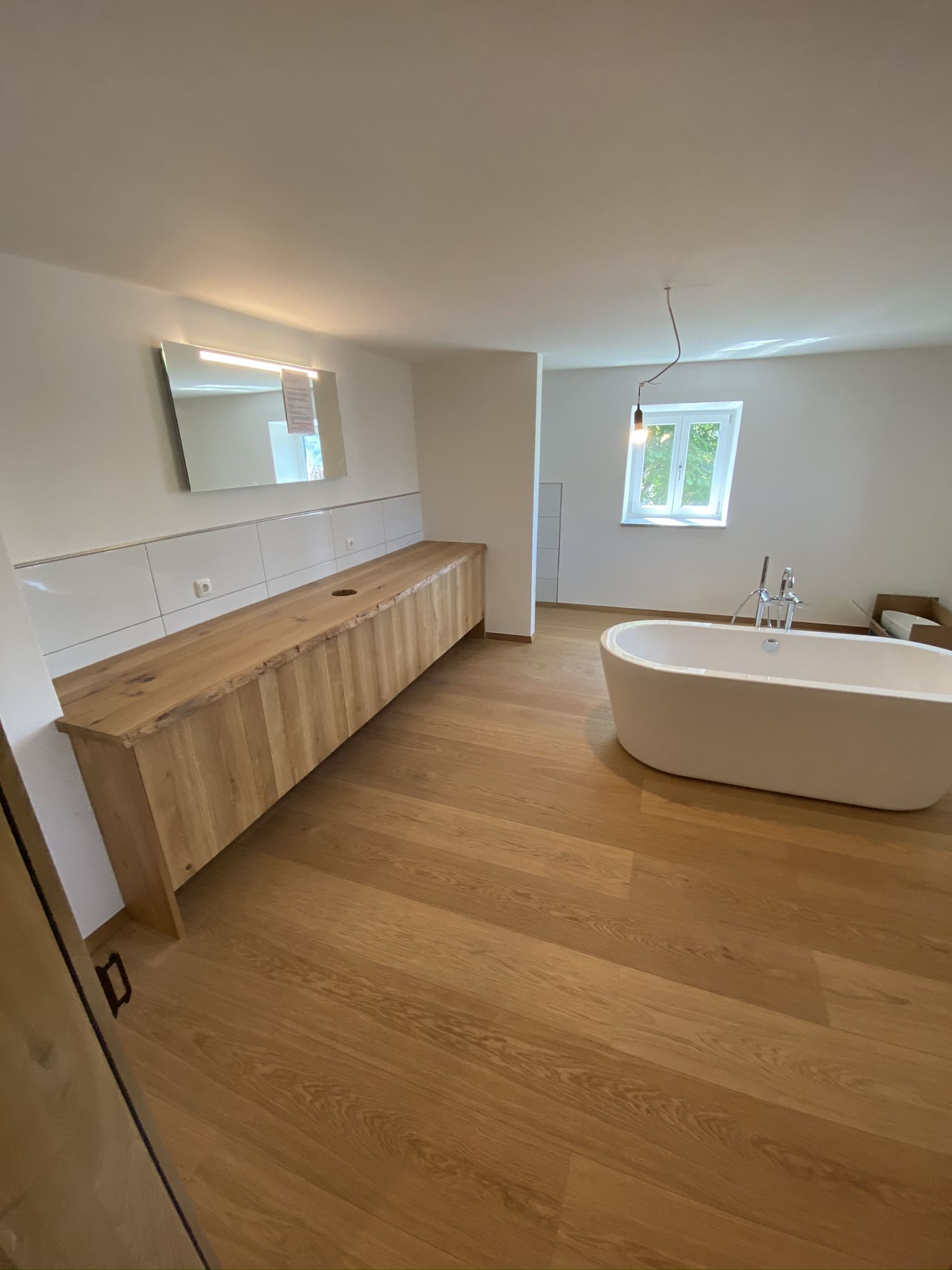 Neu verlegter Parkettboden Bodenleger Parkettleger Hamburg