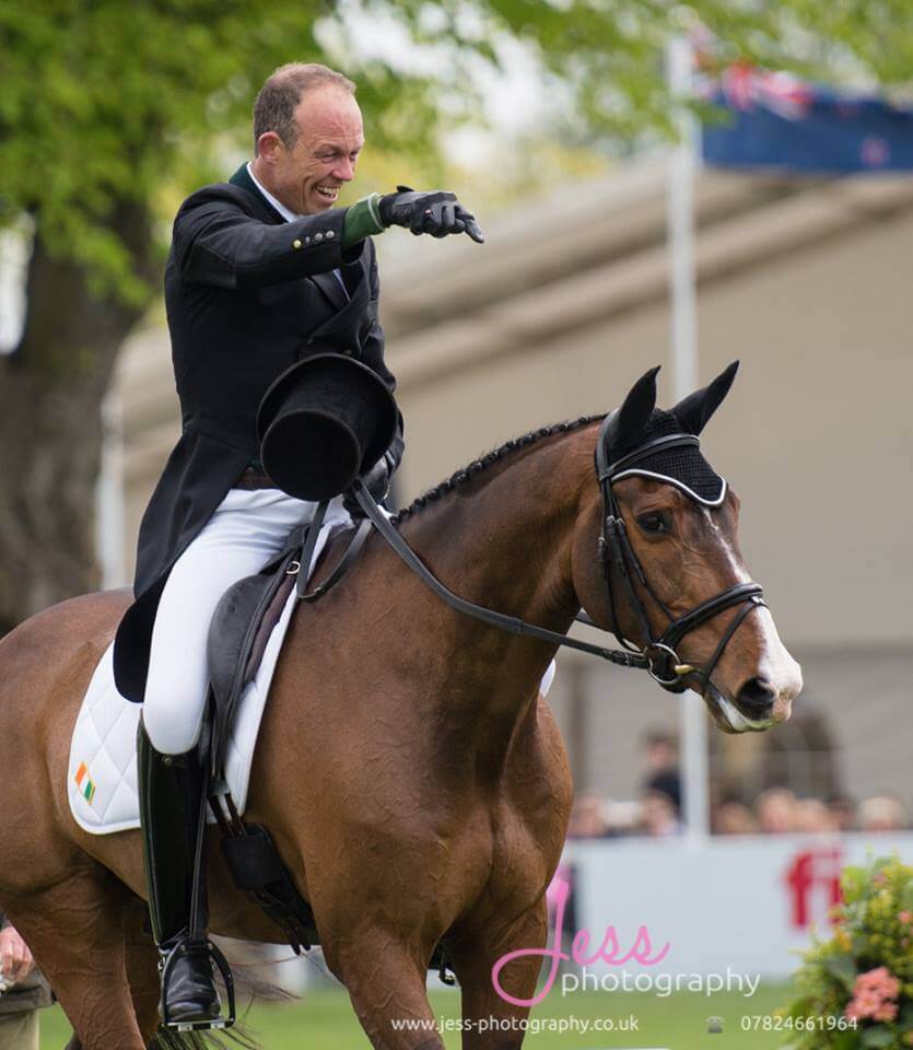Jonty Evans at Badminton on Cooley Rorkes Drift - ArtR