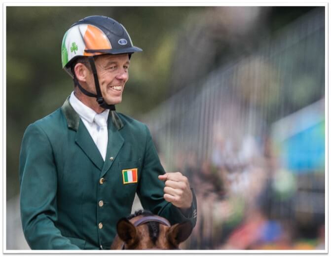 Jonty Evans at the Olympics