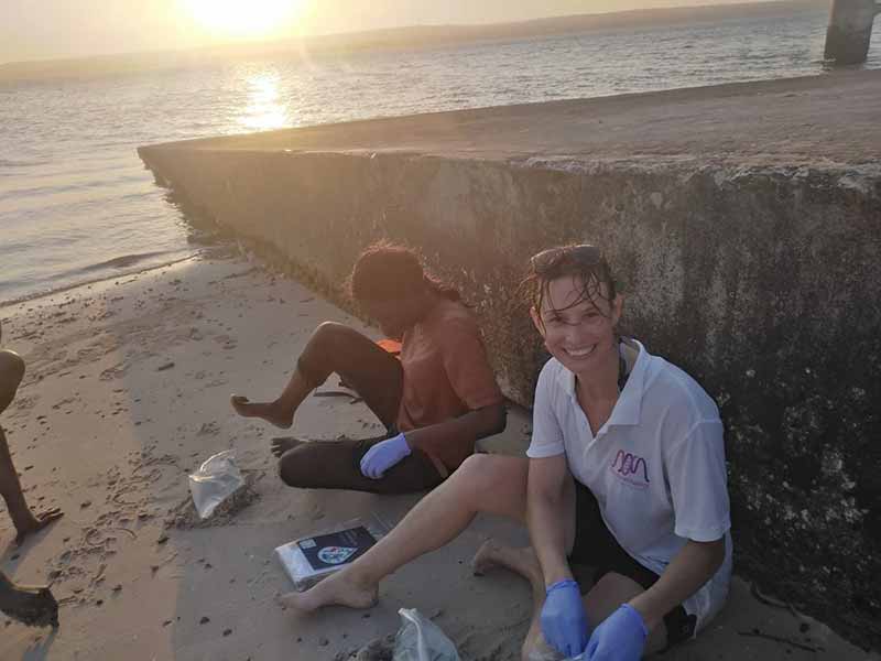 eDNA trialled for monitoring fish in community-run marine protected areas in Mozambique