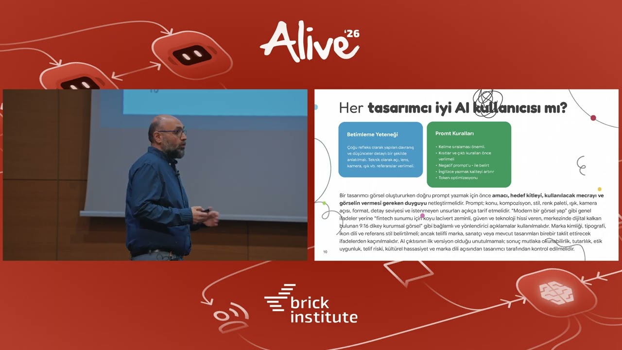Pikselden Prompt'a: AI Çağında Tasarımcı Olmak — Koray Kulak, Alive'26