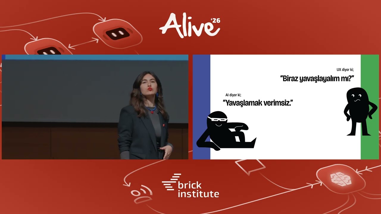 Akıllı Tasarım Sistemleri ve AI — Neşe Kına, Alive'26