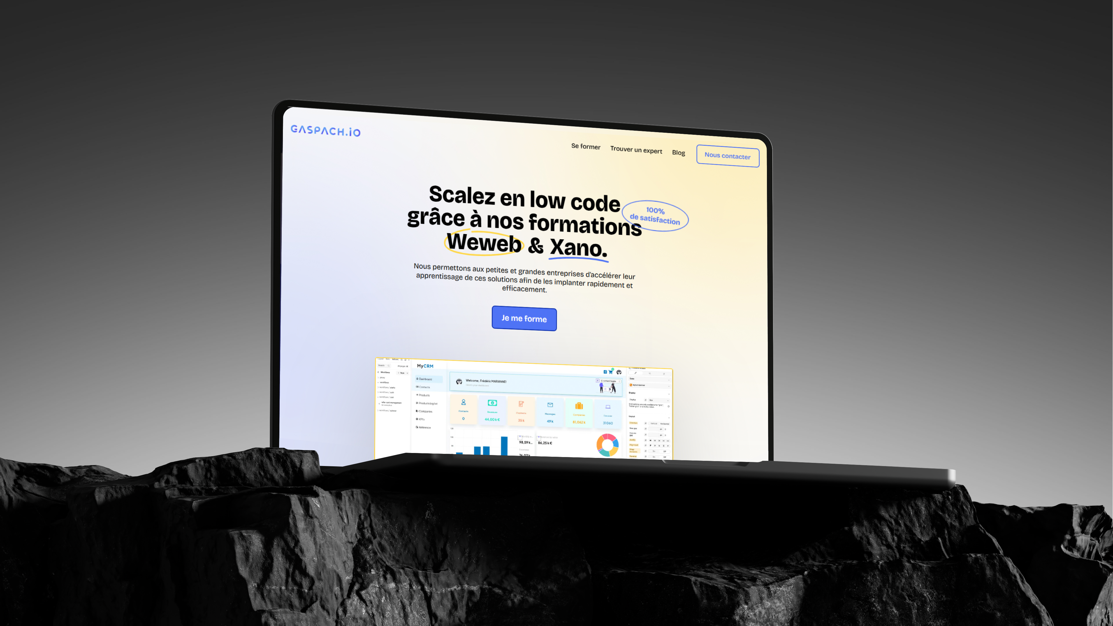 Aperçu du site Gaspach.io