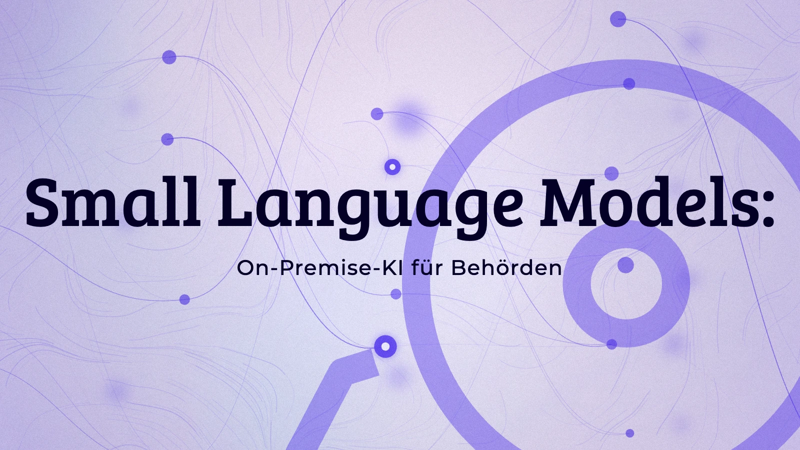Small Language Models: On-Premise-KI für Behörden