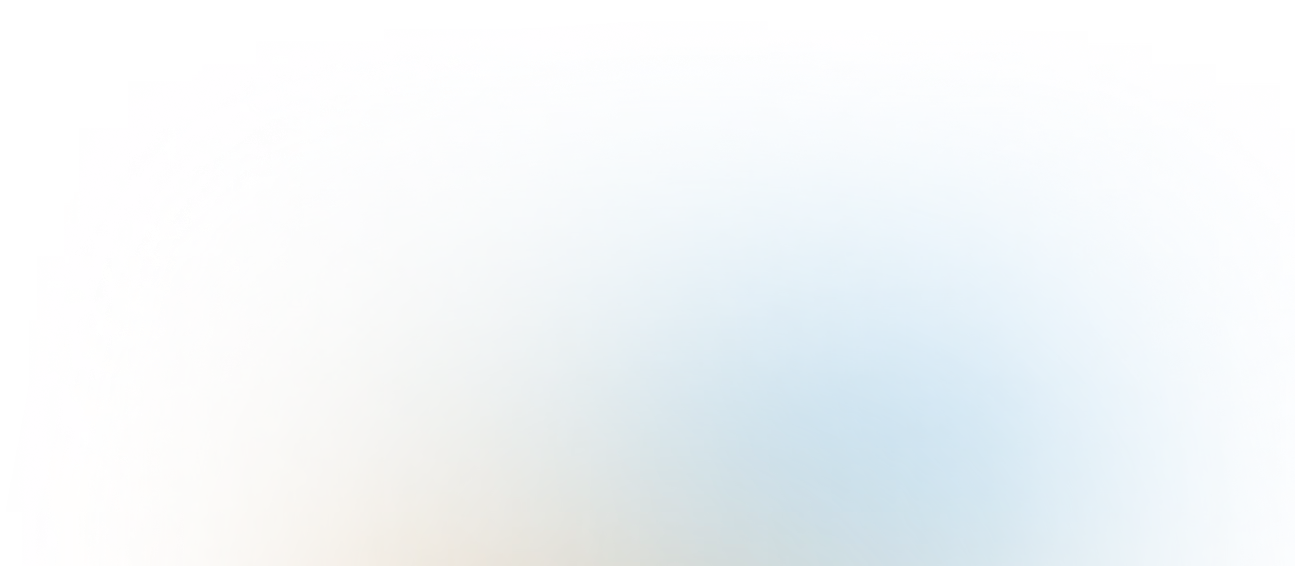 Glowing arc shape with a gradient from golden yellow to light blue on black background