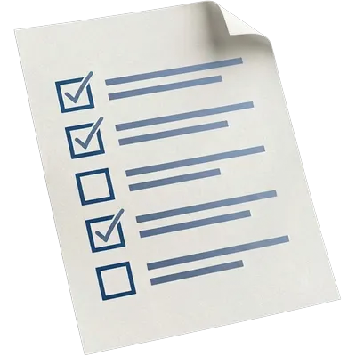 Checklist document