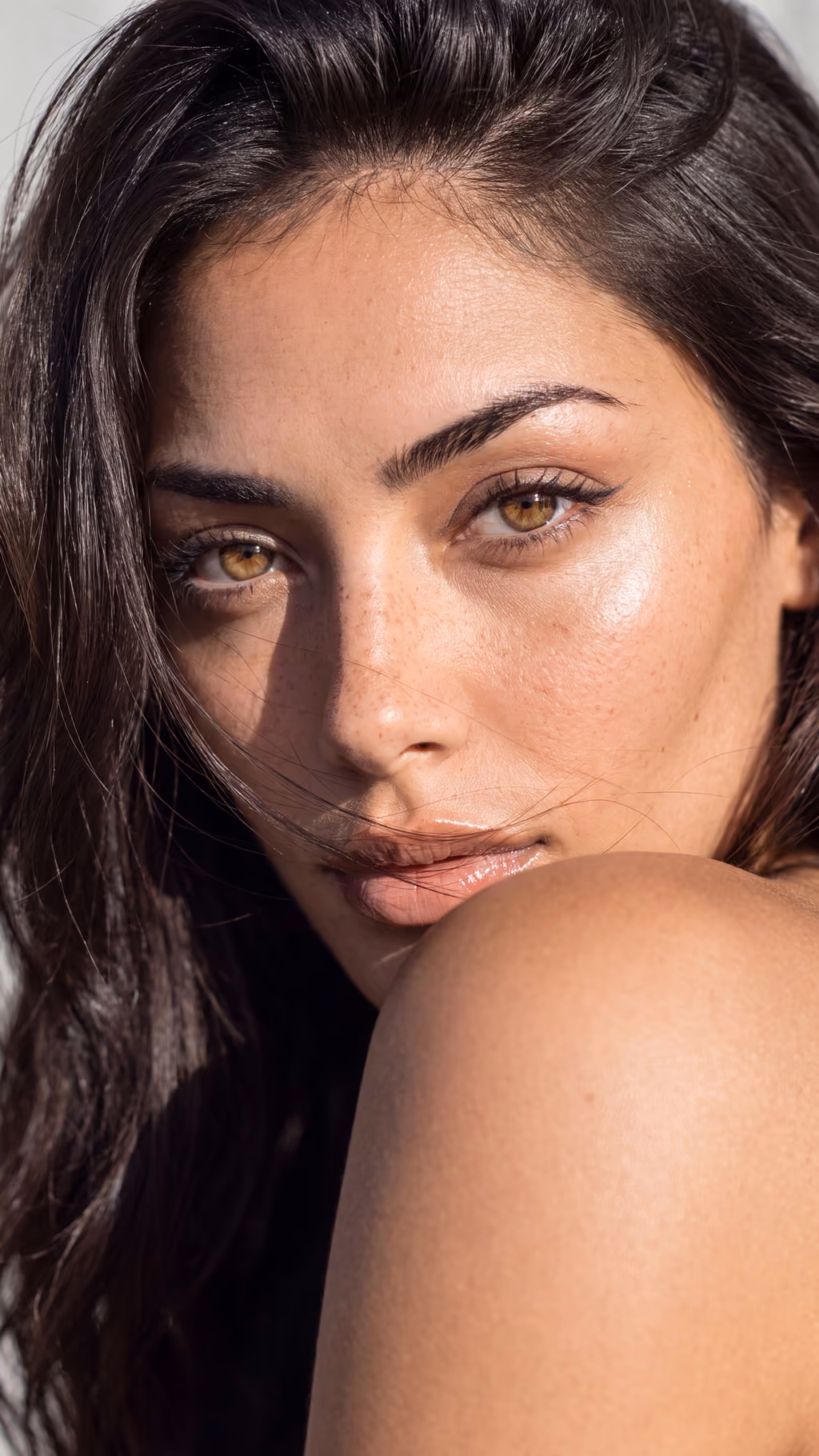 Maya Reyes up close lifestyle portrait