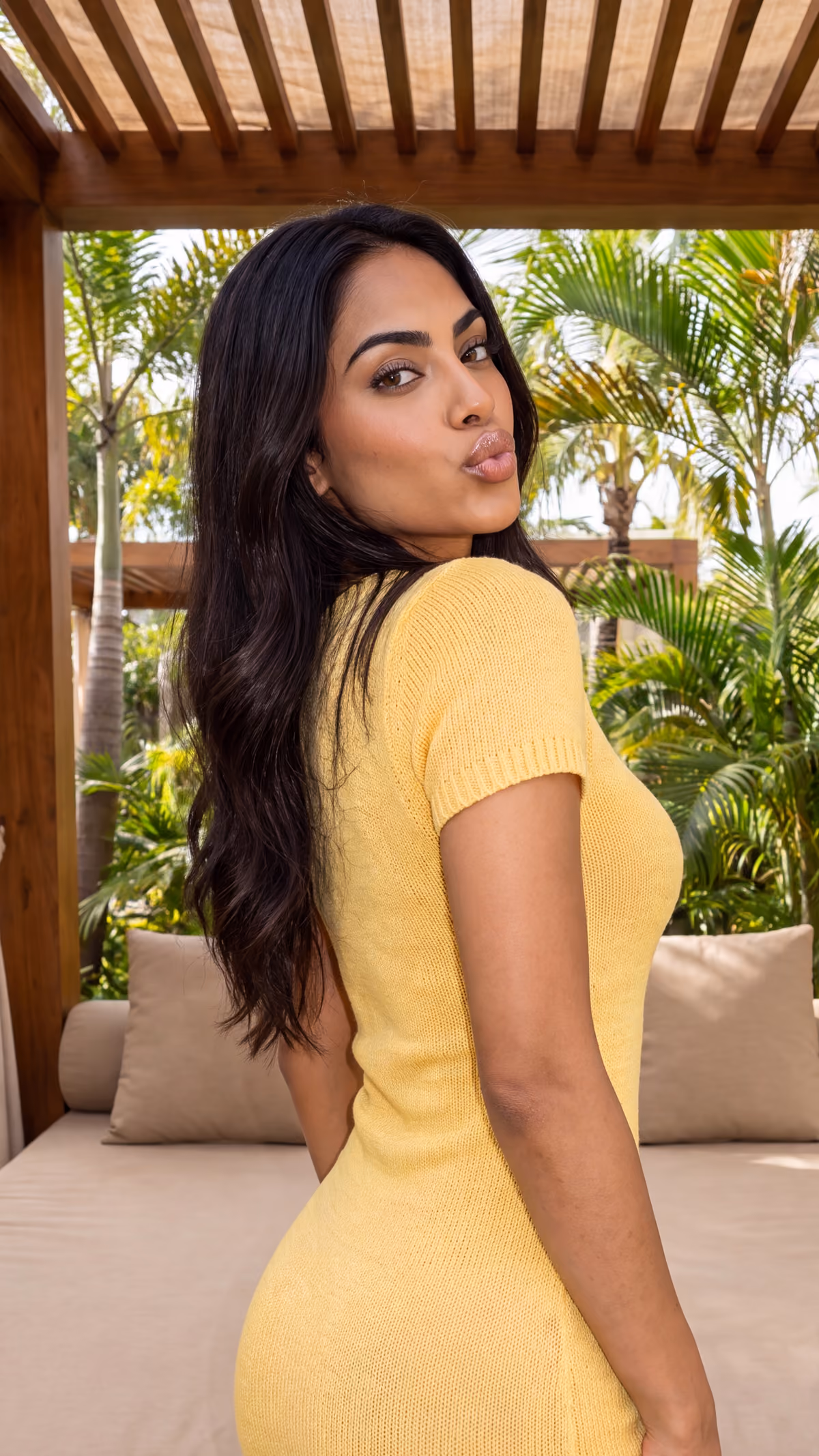 Paola Santos Companion Canary Yellow Kisses
