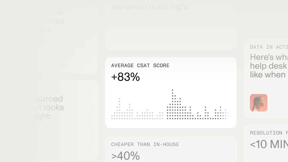 83% csat 