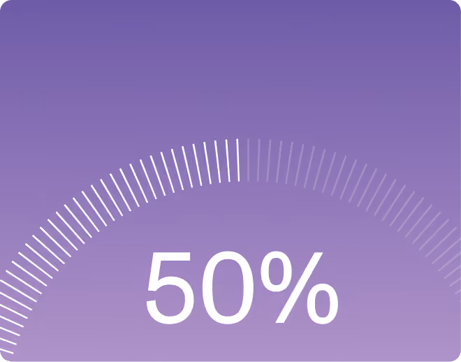 50%