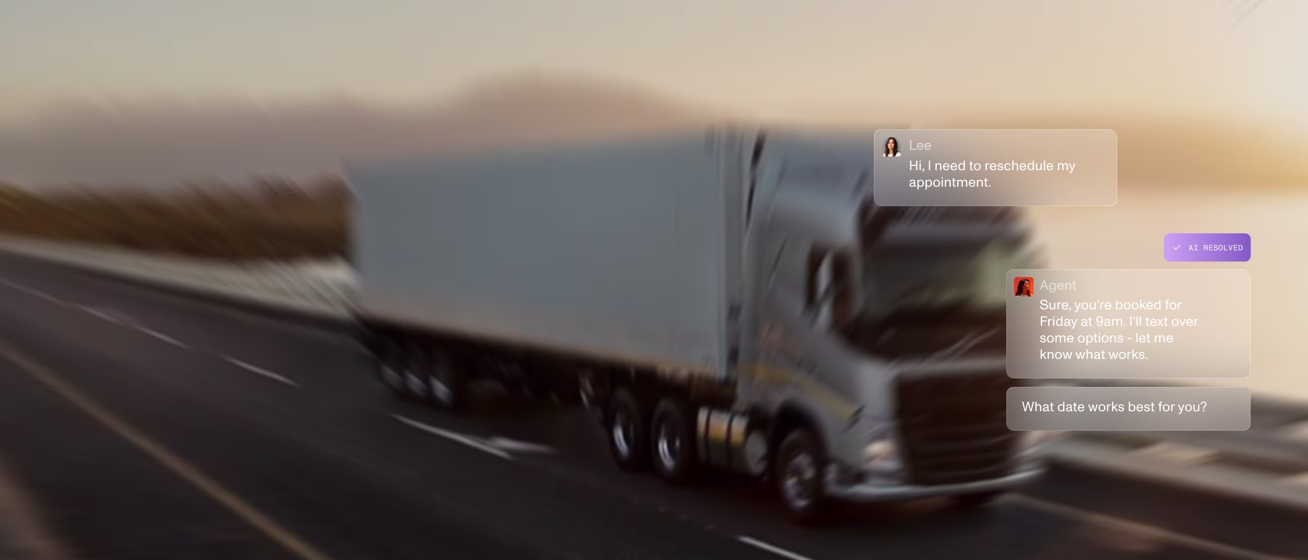 logistische Unterstützung