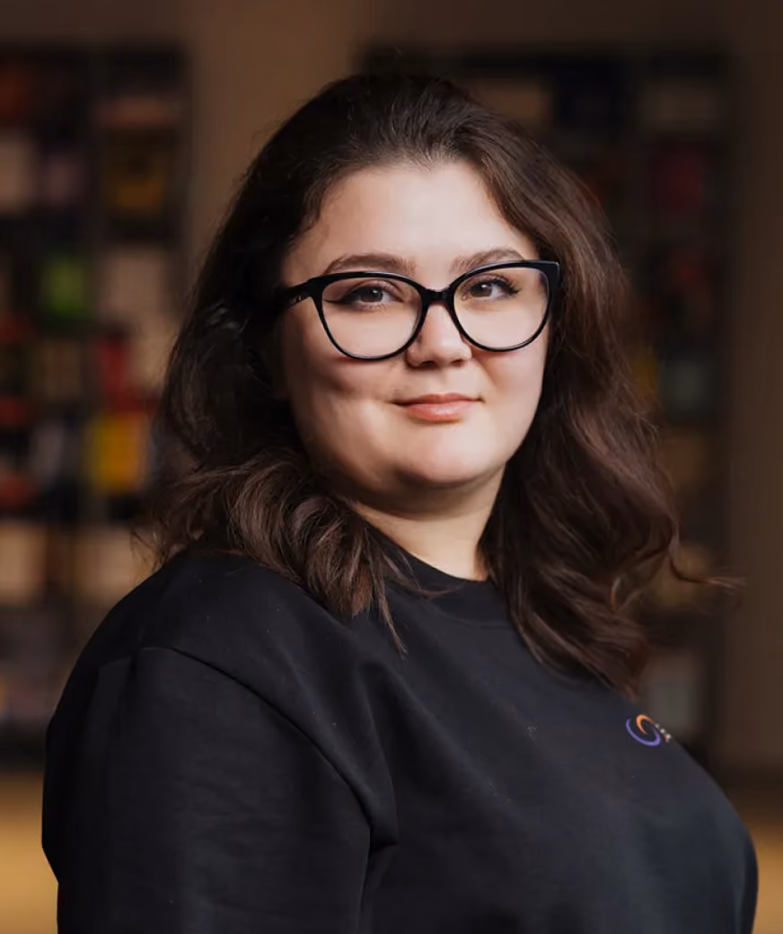 Vizepräsidentin für Kundenbetreuung Valentyna Dimova