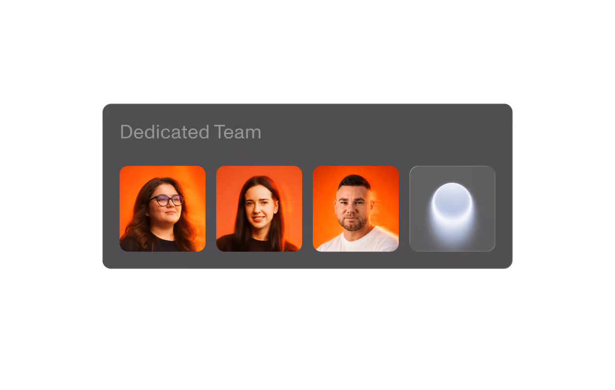 dedicated team