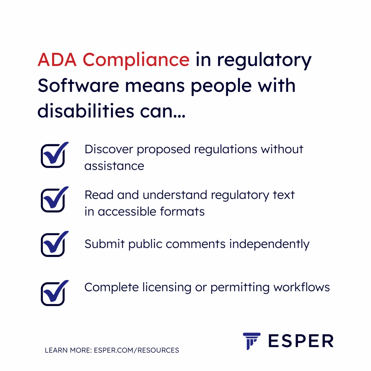 ADA Compliance Checklist for Government