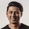 man smiling