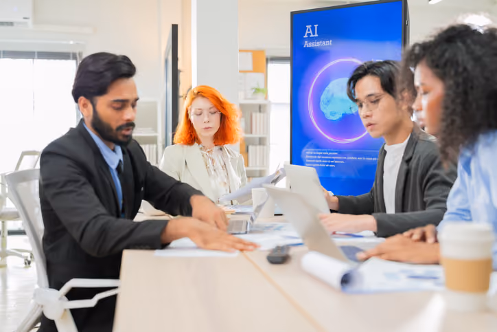 Business leaders evaluating artificial intelligence initiatives and governance.