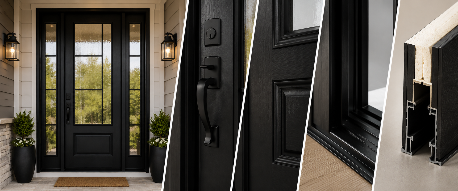 Entry doors by Legacy Exteriors — steel and fiberglass front doors in New Jersey