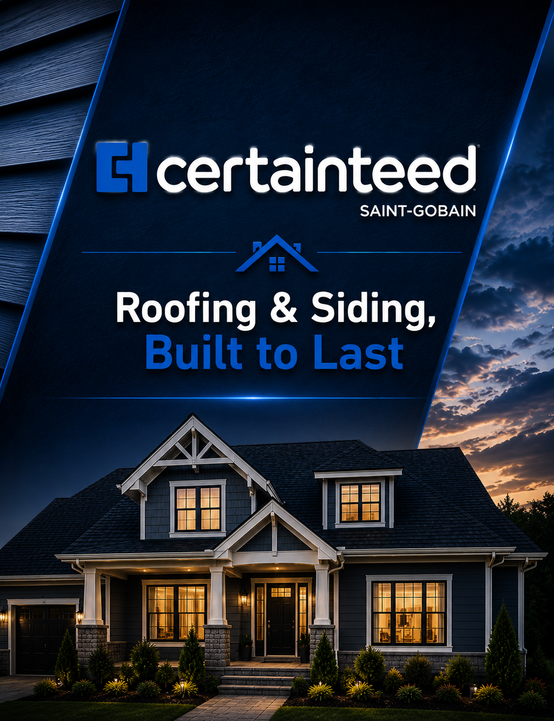 CertainTeed roofing and siding installed by Legacy Exteriors in New Jersey